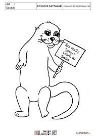 Su-Samuru boyama sayfaları